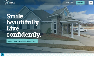 wallorthodontics.com screenshot