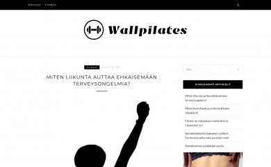 wallpilates.fi screenshot