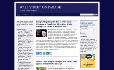 wallstreetonparade.com screenshot