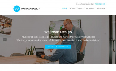 waltmandesign.com screenshot