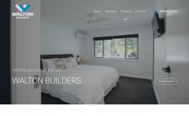 waltonbuilders.com.au screenshot
