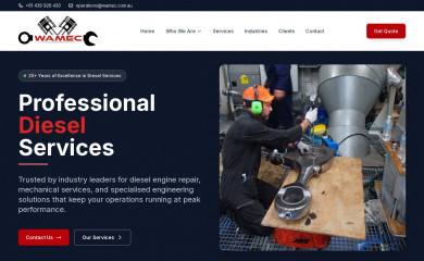 wamec.com.au screenshot
