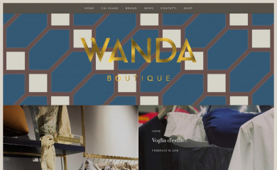 wandaboutique.it screenshot