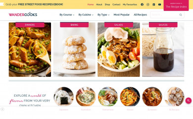 wandercooks.com screenshot