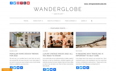wanderglobe.org screenshot