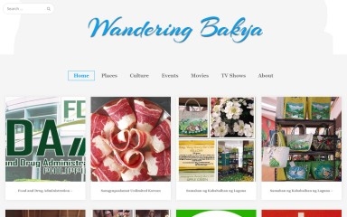 wanderingbakya.com screenshot