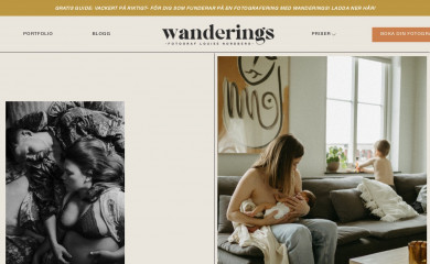 wanderings.se screenshot