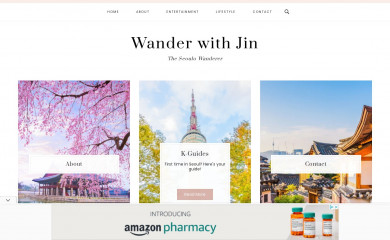 wanderwithjin.com screenshot