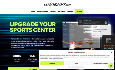 wansport.com screenshot