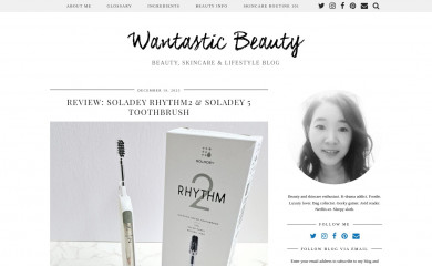 wantasticbeauty.com screenshot
