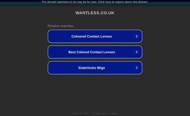wantless.co.uk screenshot