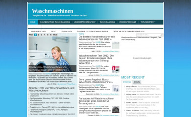 waschmaschinenvergleiche.de screenshot