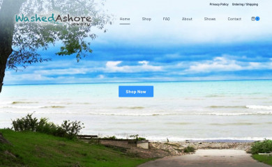 washedashorejewelry.com screenshot