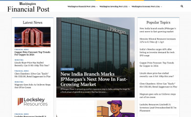 washingtonfinancialpost.com screenshot