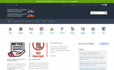 washk12.org screenshot
