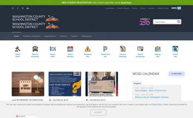 washk12.org screenshot