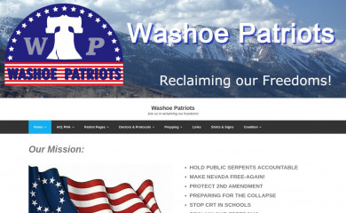 washoepatriots.com screenshot