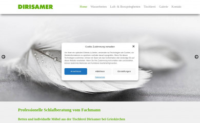 wasserbetten-luftbetten.at screenshot
