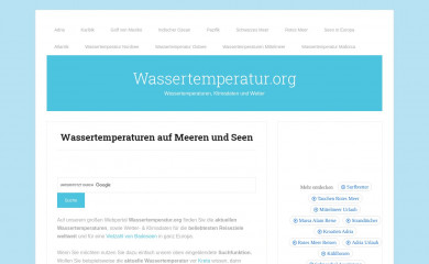 wassertemperatur.org screenshot