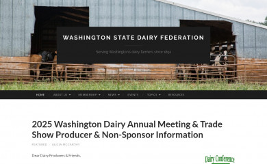 wastatedairy.com screenshot