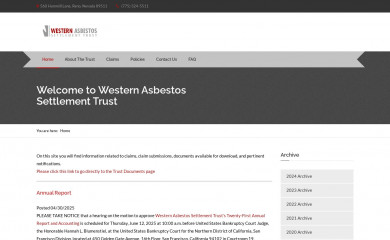 wastrust.com screenshot