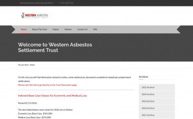 wastrust.com screenshot