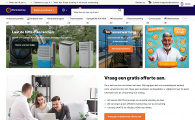 warmteshop.com screenshot
