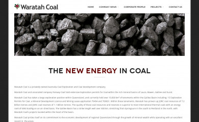 waratahcoal.com screenshot