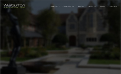 warburtonbuildingservices.com screenshot