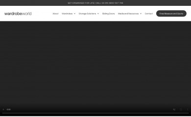 wardrobeworld.co.nz screenshot
