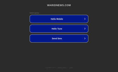 waridnews.com screenshot