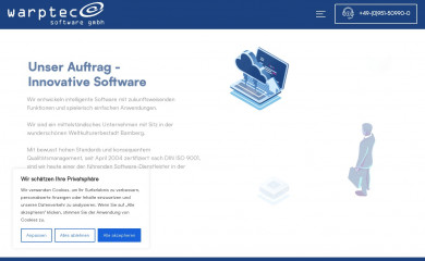 warptec.com screenshot