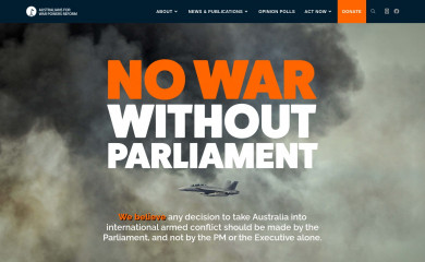 warpowersreform.org.au screenshot