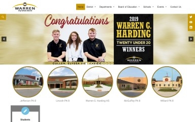 warrencityschools.org screenshot