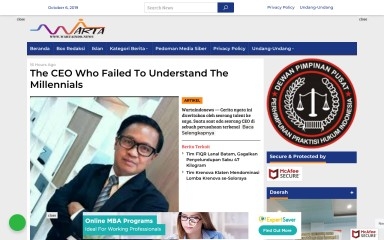 http://wartaindo.news screenshot