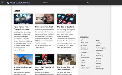 watchdocumentaries.com screenshot