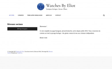 watchesbyeliot.com screenshot