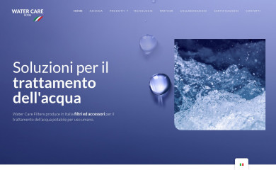 watercarefilters.it screenshot