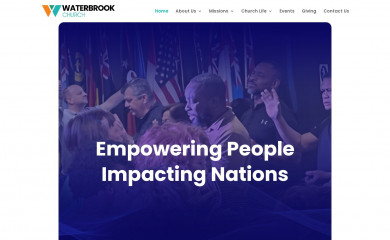 waterbrookchurch.com.au screenshot