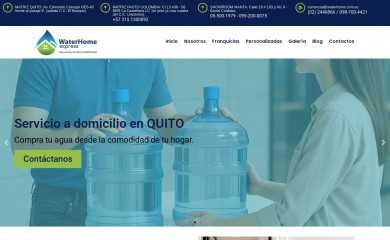 waterhome.com.ec screenshot