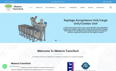 wateriotranstech.com screenshot