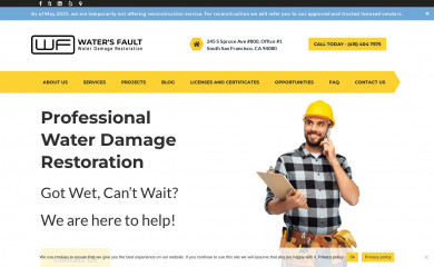 watersfault.com screenshot