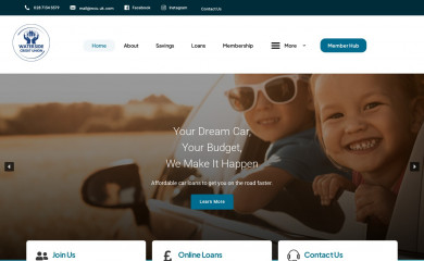 watersidecreditunion.co.uk screenshot