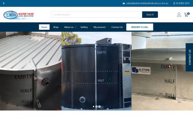 watertanklevelindicators.com.au screenshot