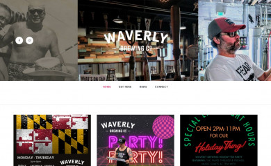 waverlybrewing.com screenshot