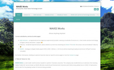 wavesworks.com.au screenshot