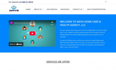 wayshomecare.com screenshot