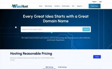 wazohost.co.tz screenshot