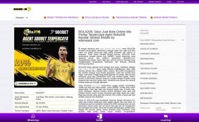 wbmaastr.com screenshot