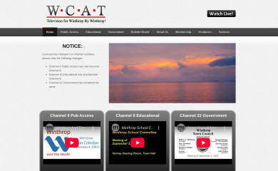 wcat-tv.org screenshot